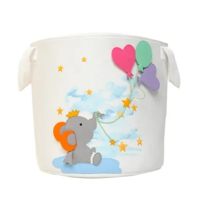 Jolly Designs, Słonik, kosz na zabawki