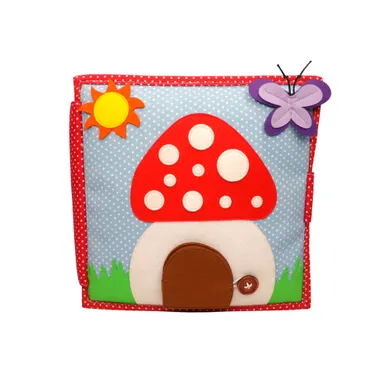 Jolly Designs. Szczęście. Książeczka sensoryczno-manipulacyjna