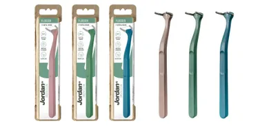 Jordan, Green Clean, ekologiczna rączka do nici dentystycznej, 1 szt.