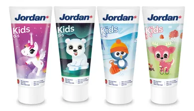 Jordan, Kids, pasta do zębów, dla dzieci 0-5 lat, 50 ml