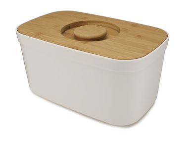 Joseph Joseph, chlebak z deską do krojenia, biały