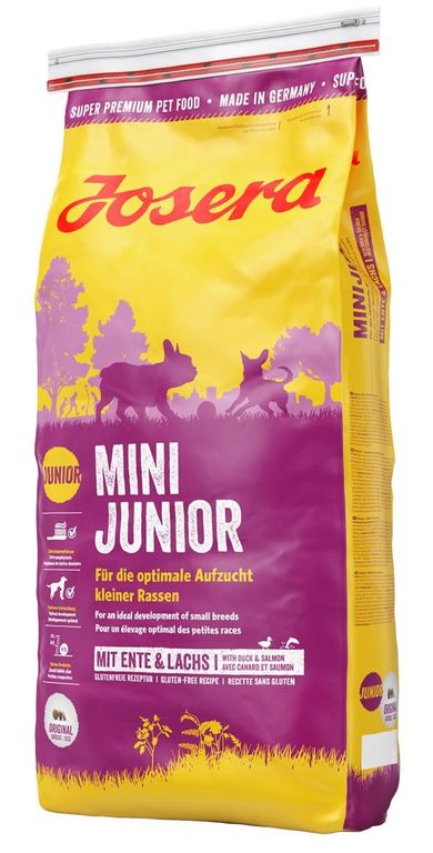 Josera, Mini Junior, karma sucha dla psa, dla szczeniąt małych ras, 900g