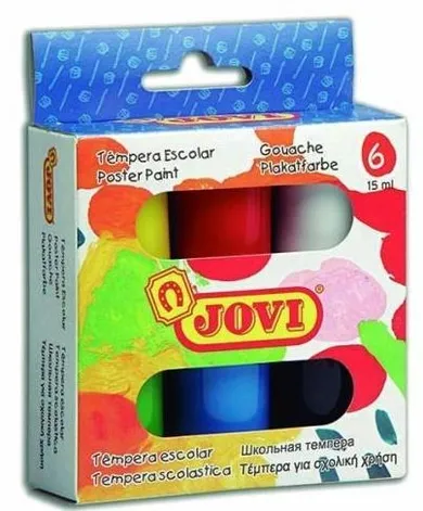 Jovi, farby plakatowe, 6-15 ml