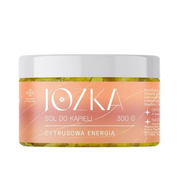 Jozka, sól do kąpieli, cytrusowa energia, 300g