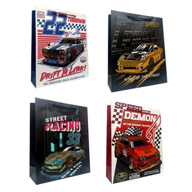 Ju-piter, torebka prezentowa, dziecięca, rozmiar S, matal Racing, 1 szt.