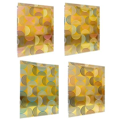 Ju-piter, torebka prezentowa, uniwersalna, rozmiar M, złota, 1 szt.