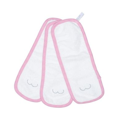 Juddlies, myjki bambusowe do pupy, pink, 3 szt.