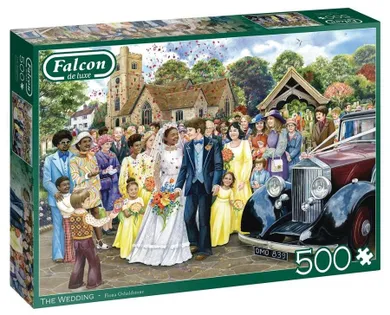 Jumbo, Falcon, Ślub, puzzle, 500 elementów