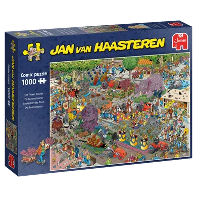 Jumbo, Jan Van Haasteren, Parada kwiatów, puzzle, 1000 elementów