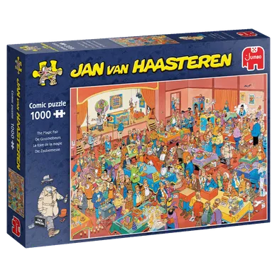 Jumbo, Jan Van Haasteren, Pokazy magicznych sztuczek, puzzle, 1000 elementów