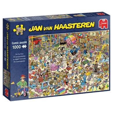 Jumbo, Jan Van Haasteren, Sklep z zabawkami, puzzle, 1000 elementów