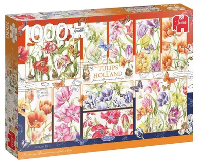 Jumbo, Salentijn Tulipany z Niderlandów, puzzle, 1000 elementów