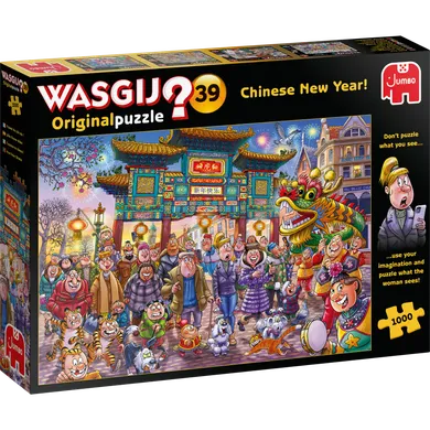 Jumbo, Wasgij Original, Chiński Nowy Rok, puzzle, 1000 elementów
