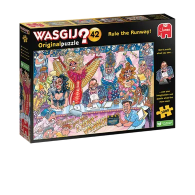 Jumbo, Wasgij, Original, Konkurs mody, puzzle, 1000 elementów