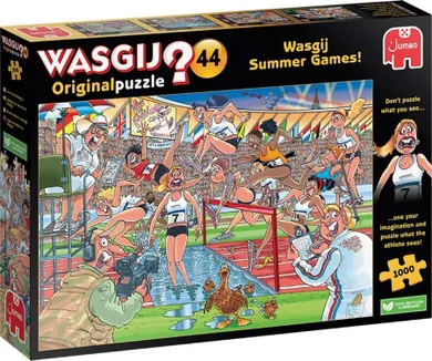 Jumbo, Wasgij, Original, Letnie zawody, puzzle, 1000 elementów