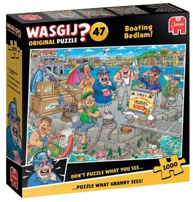 Jumbo, Wasgij, Original, Rejs Marzeń, puzzle, 1000 elementów