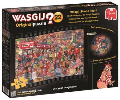 Jumbo, Wasgij Original, Wycieczka do siedziby Wasgij, puzzle, 1500 elementów