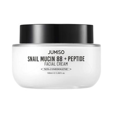 Jumiso, Snail Mucin 88 + Peptide Facial Cream, peptydowy krem do twarzy ze śluzem ślimaka, 100 ml