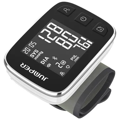 Jumper, HWA21, medyczny ciśnieniomierz nadgarstkowy z aplikacją, biały