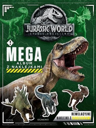 Jurassic World 2. Mega album z naklejkami