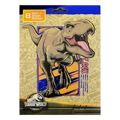 Jurassic World, zestaw 340 naklejek