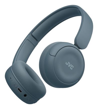 JVC, HAS-59WAU, słuchawki bluetooth, niebieskie