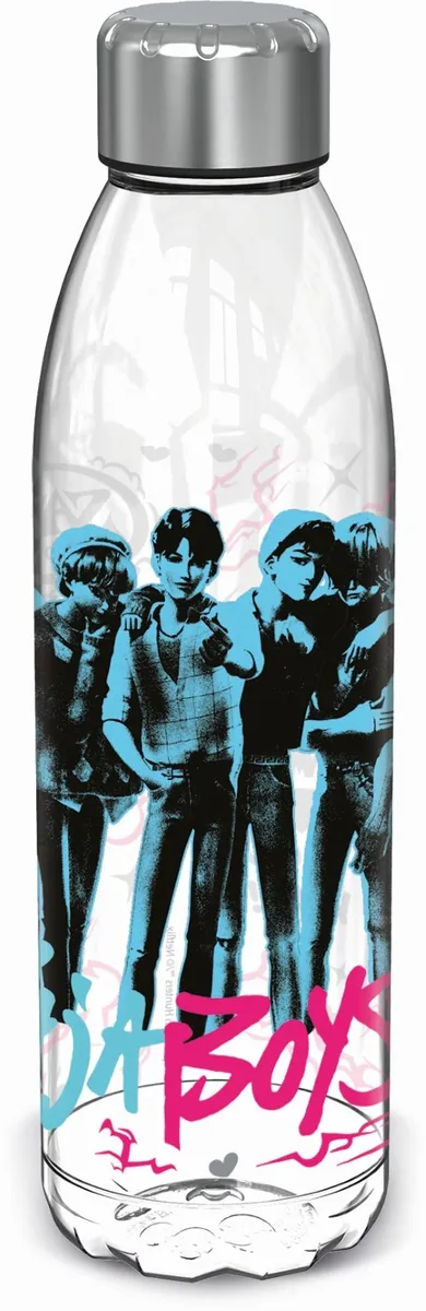K-Pop Demon Hunters, butelka plastikowa na wodę, 980 ml