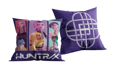 K-Pop Demon Hunters, poduszka dekoracyjna, 40-40 cm