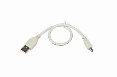 Kabel Gembird Ccp-USB2-am5p-1, USB M - Mini USB M;, 0.30m; Kolor Szary