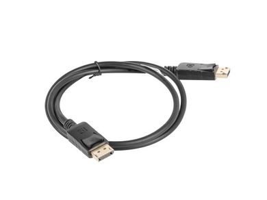 Kabel Lanberg Ca-dpdp-10cc-0010-bk, displayport M - Displayport M; 1m; Kolor, czarny