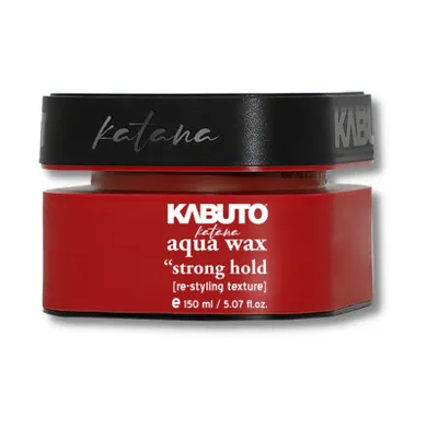 Kabuto Katana, Aqua Wax Red Strong Hold, mocno utrwalający wosk wodny, 150 ml
