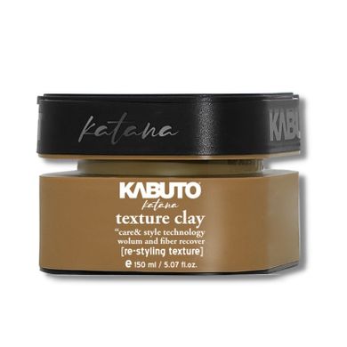 Kabuto Katana, Texture Clay, glinka modelująca do włosów, 150 ml