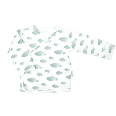 Kaftanik chłopięcy, biały, Nicol