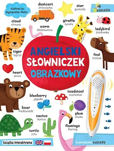 Kakadu. Angielski słowniczek obrazkowy
