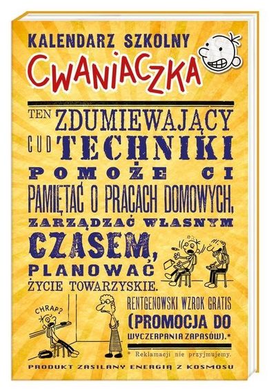 Kalendarz szkolny Cwaniaczka