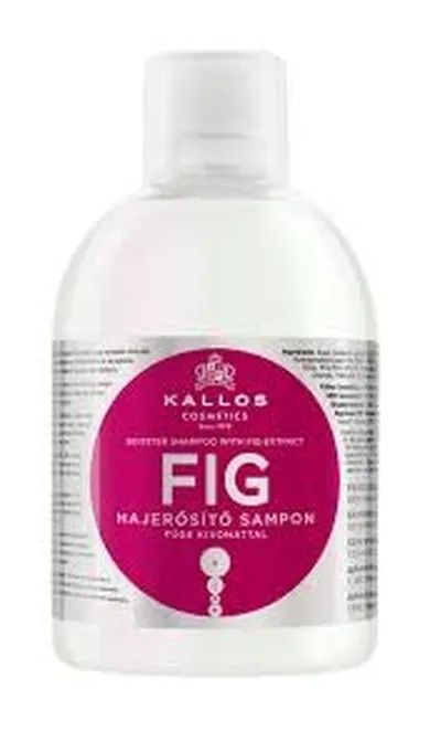 Kallos, Fig, szampon z wyciągiem z fig do włosów cienkich i pozbawionych blasku, 1000 ml