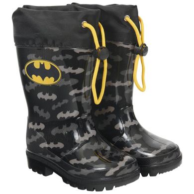 Kalosze chłopięce, czarne, Batman, Perletti