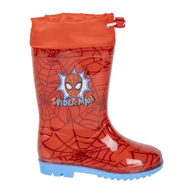Kalosze chłopięce, czerwone, Spider-Man, Cerda