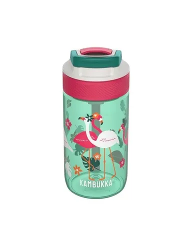 Kambukka, Lagoon, bidon, Pink Flamingo, 400 ml