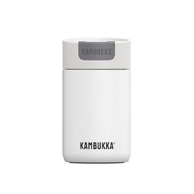 Kambukka, Olympus, kubek termiczny, Marshmallow white, 300 ml