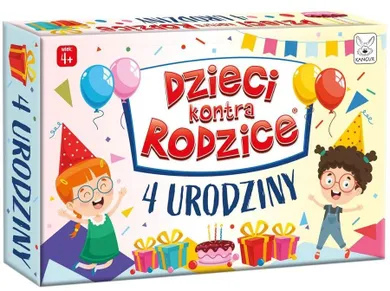 Kangur, Dzieci kontra Rodzice, 4 Urodziny, gra familijna