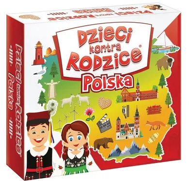 Kangur, Dzieci kontra Rodzice, Polska, gra familijna