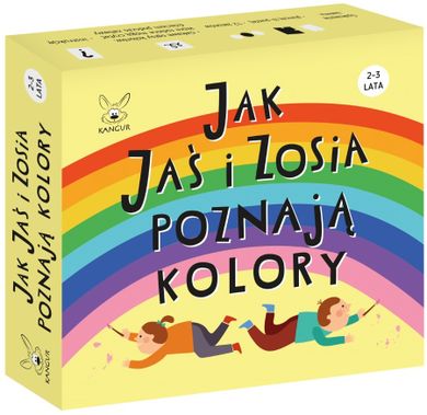 Kangur, Jak Jaś i Zosia poznają kolory, gra edukacyjna