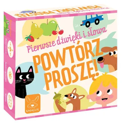 Kangur, Powtórz Proszę! Pierwsze dźwięki i słowa, gra edukacyjna