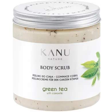 Kanu Nature, Body, scrub, peeling do ciała, Zielona Herbata z Rumiankiem, 350g