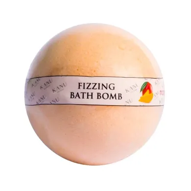 Kanu Nature, Fizzing Bath Bomb, kula musująca do kąpieli, Mango, 160g