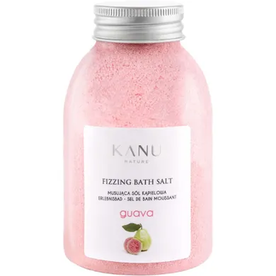 Kanu Nature, Fizzing Bath Salt, sól musująca do kąpieli, Guawa, 250g