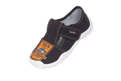 Kapcie chłopięce, czarne, Maks, Vi-GGa-Mi