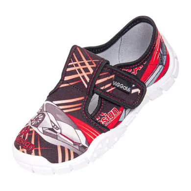 Kapcie chłopięce, czarne, Marek, Vi-GGa-Mi