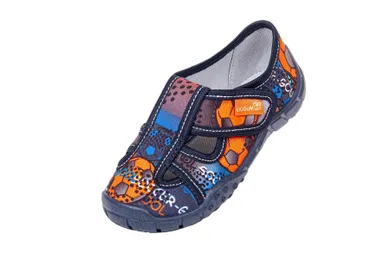 Kapcie chłopięce, granatowe, Alex, Vi-GGa-Mi